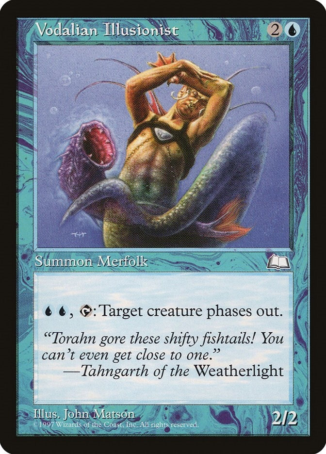 Image for Vodalian Illusionist [Weatherlight] - Magic: The Gathering