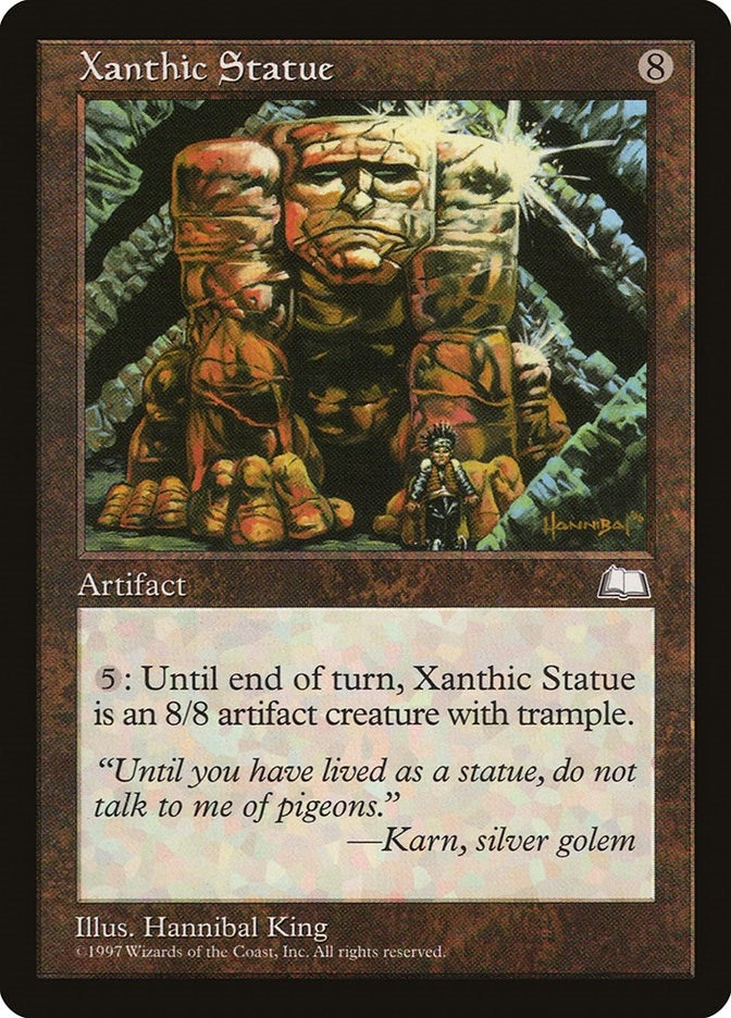 Image for Xanthic Statue [Weatherlight] - Magic: The Gathering