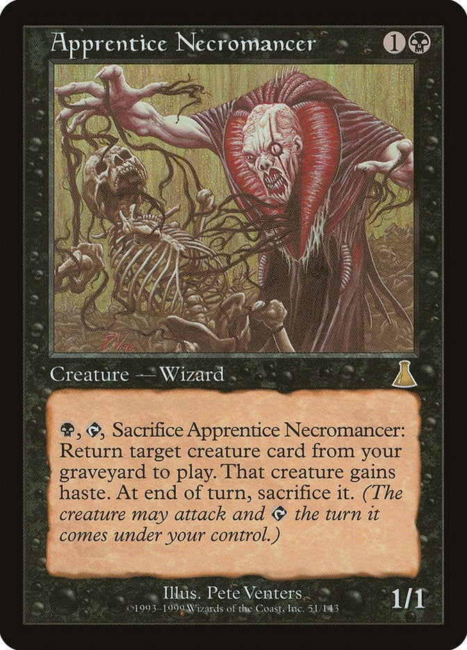 Image for Apprentice Necromancer (51) [Urza's Destiny] - Magic: The Gathering