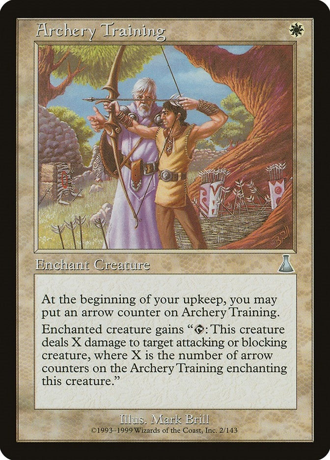 Image for Archery Training (2) [Urza's Destiny] - Magic: The Gathering