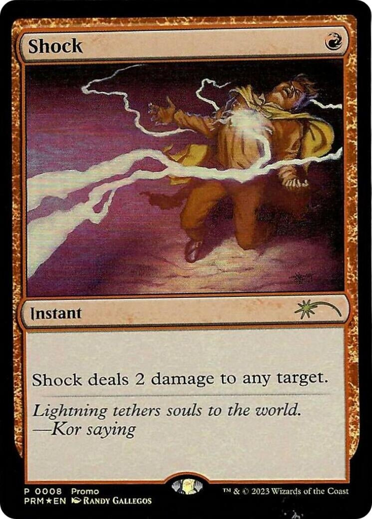 Image for Shock (Graphic Novel Insert) (8) [Media Promos] - Magic: The Gathering