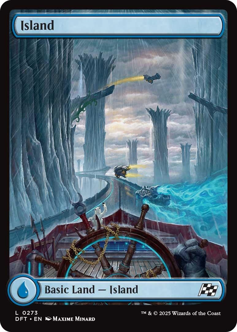 Image for Island (0273) (273) [Aetherdrift] - Magic: The Gathering