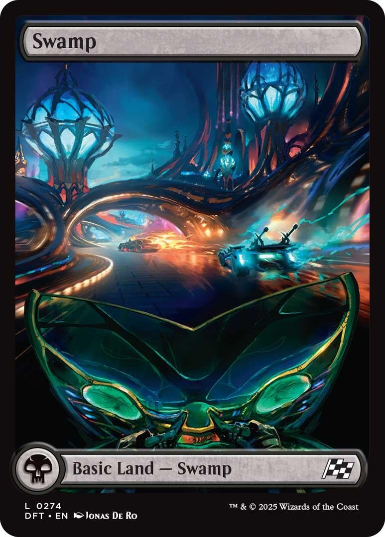 Image for Swamp (0274) (274) [Aetherdrift] - Magic: The Gathering