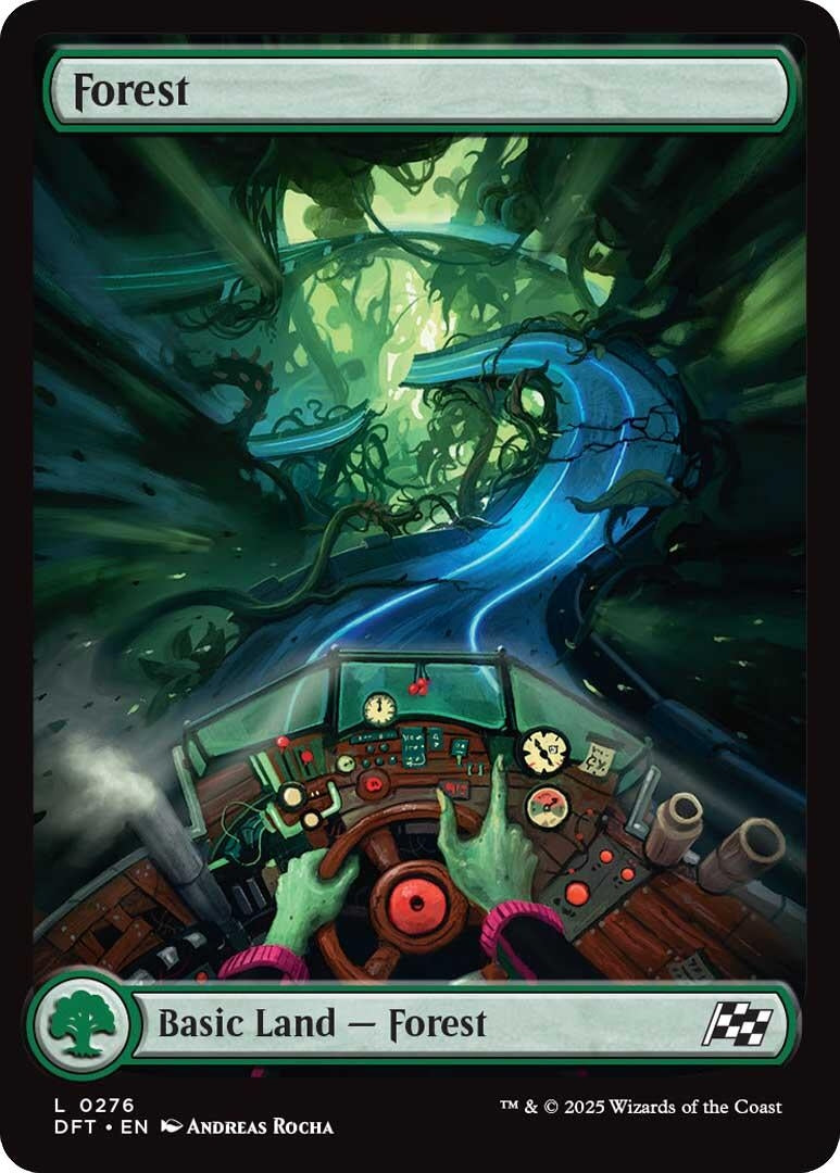 Image for Forest (0276) (276) [Aetherdrift] - Magic: The Gathering