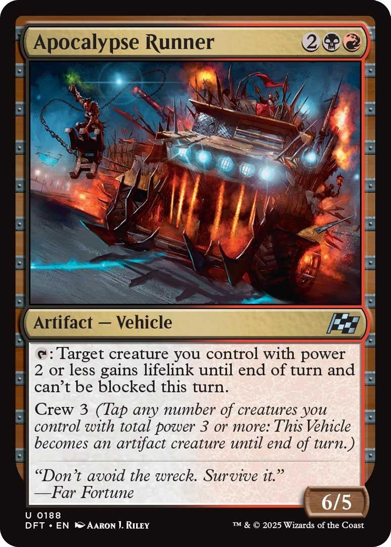 Image for Apocalypse Runner (188) [Aetherdrift] - Magic: The Gathering