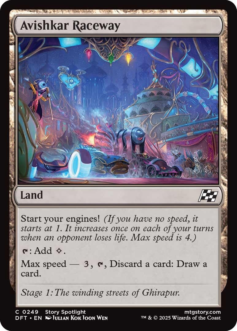 Image for Avishkar Raceway (249) [Aetherdrift] - Magic: The Gathering