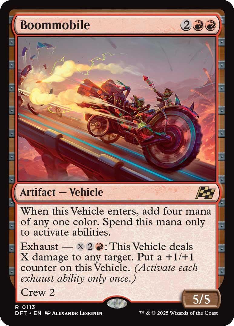 Image for Boommobile (113) [Aetherdrift] - Magic: The Gathering