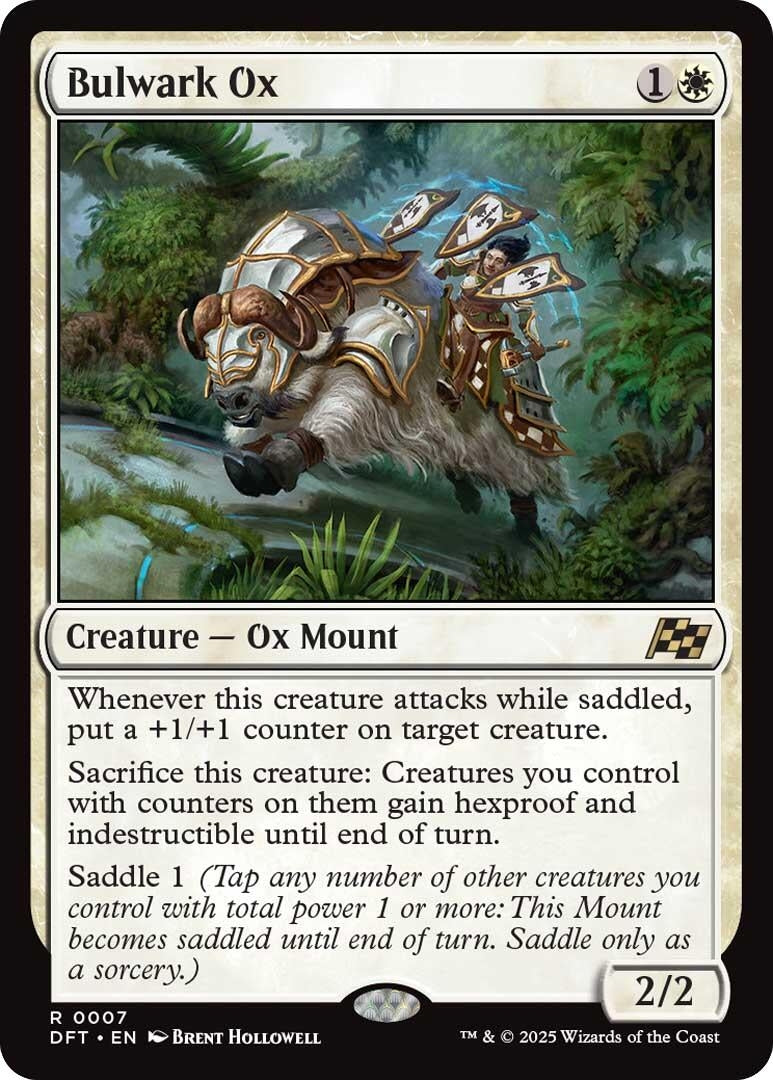Image for Bulwark Ox (7) [Aetherdrift] - Magic: The Gathering