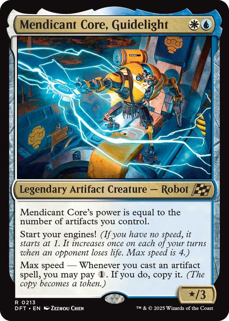 Image for Mendicant Core, Guidelight (213) [Aetherdrift] - Magic: The Gathering