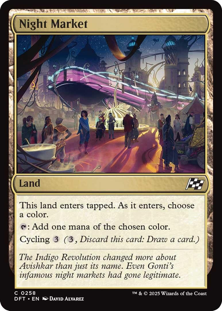 Image for Night Market (258) [Aetherdrift] - Magic: The Gathering