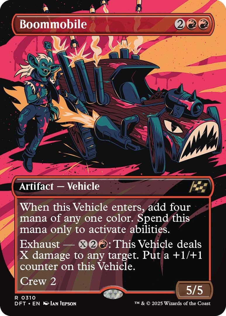 Image for Boommobile (Borderless) (310) [Aetherdrift] - Magic: The Gathering