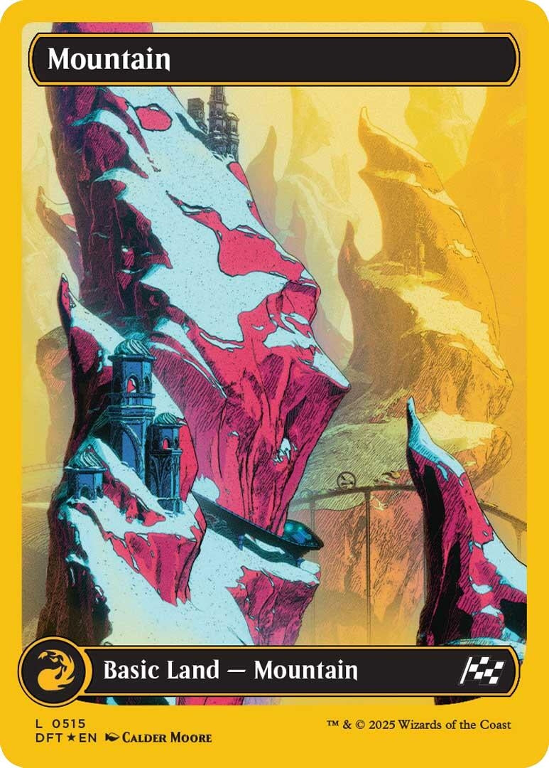 Image for Mountain (0515) (First-Place Foil) (515) [Aetherdrift] - Magic: The Gathering
