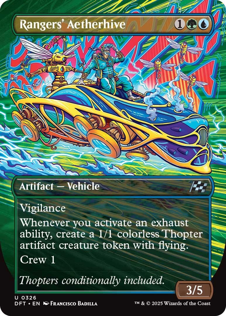 Image for Rangers' Aetherhive (Borderless) (326) [Aetherdrift] - Magic: The Gathering