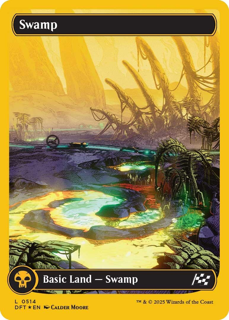 Swamp (0514) (First-Place Foil) (514) [Aetherdrift]