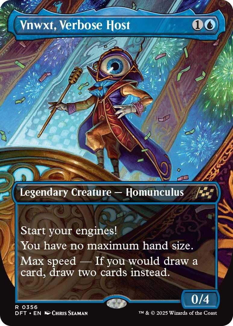 Image for Vnwxt, Verbose Host (Borderless) (356) [Aetherdrift] - Magic: The Gathering