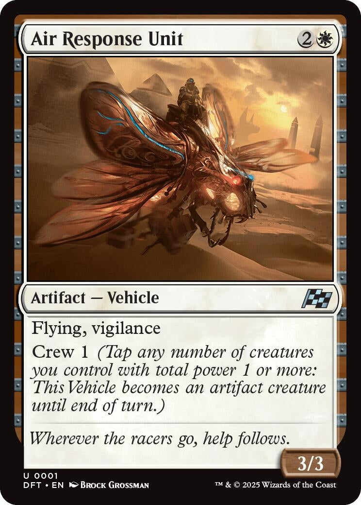Image for Air Response Unit (1) [Aetherdrift] - Magic: The Gathering