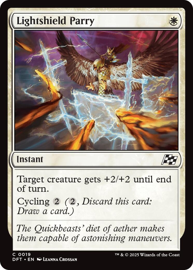 Image for Lightshield Parry (19) [Aetherdrift] - Magic: The Gathering