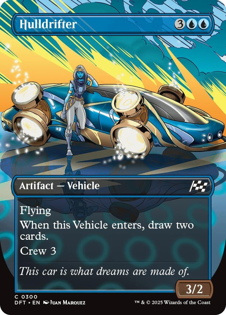 Image for Hulldrifter (Borderless) (300) [Aetherdrift] - Magic: The Gathering