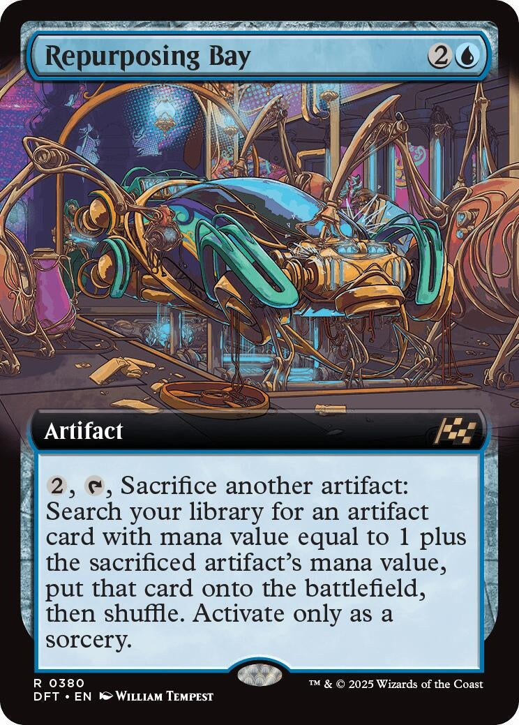 Image for Repurposing Bay (Extended Art) (380) [Aetherdrift] - Magic: The Gathering
