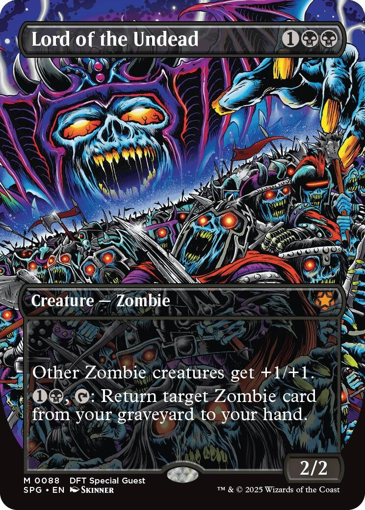 Image for Lord of the Undead (Borderless) (88) [Special Guests] - Magic: The Gathering
