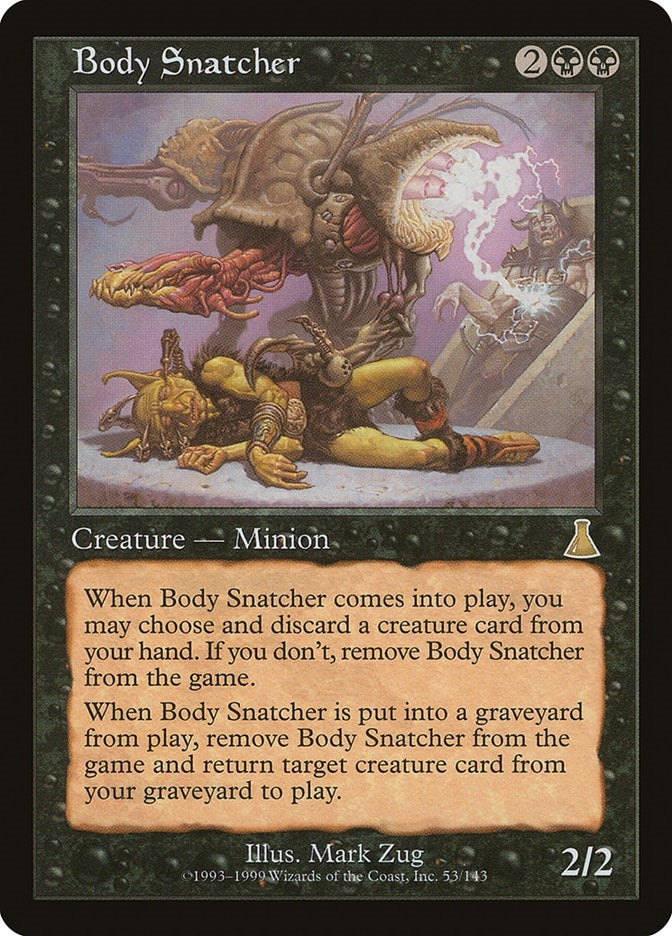 Image for Body Snatcher (53) [Urza's Destiny] - Magic: The Gathering