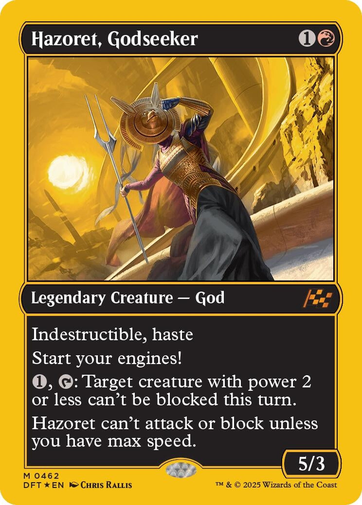 Image for Hazoret, Godseeker (First-Place Foil) (462) [Aetherdrift] - Magic: The Gathering