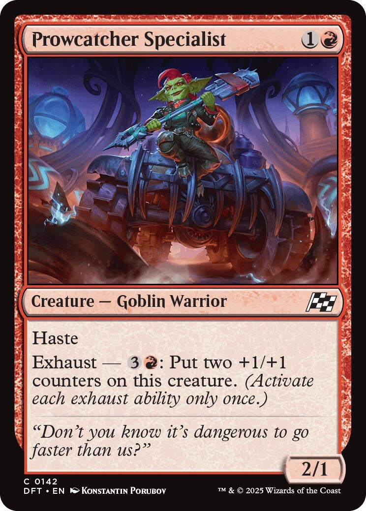 Image for Prowcatcher Specialist (142) [Aetherdrift] - Magic: The Gathering