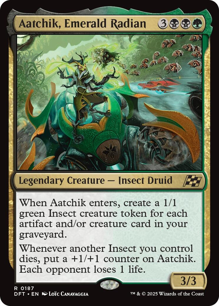 Image for Aatchik, Emerald Radian (187) [Aetherdrift] - Magic: The Gathering