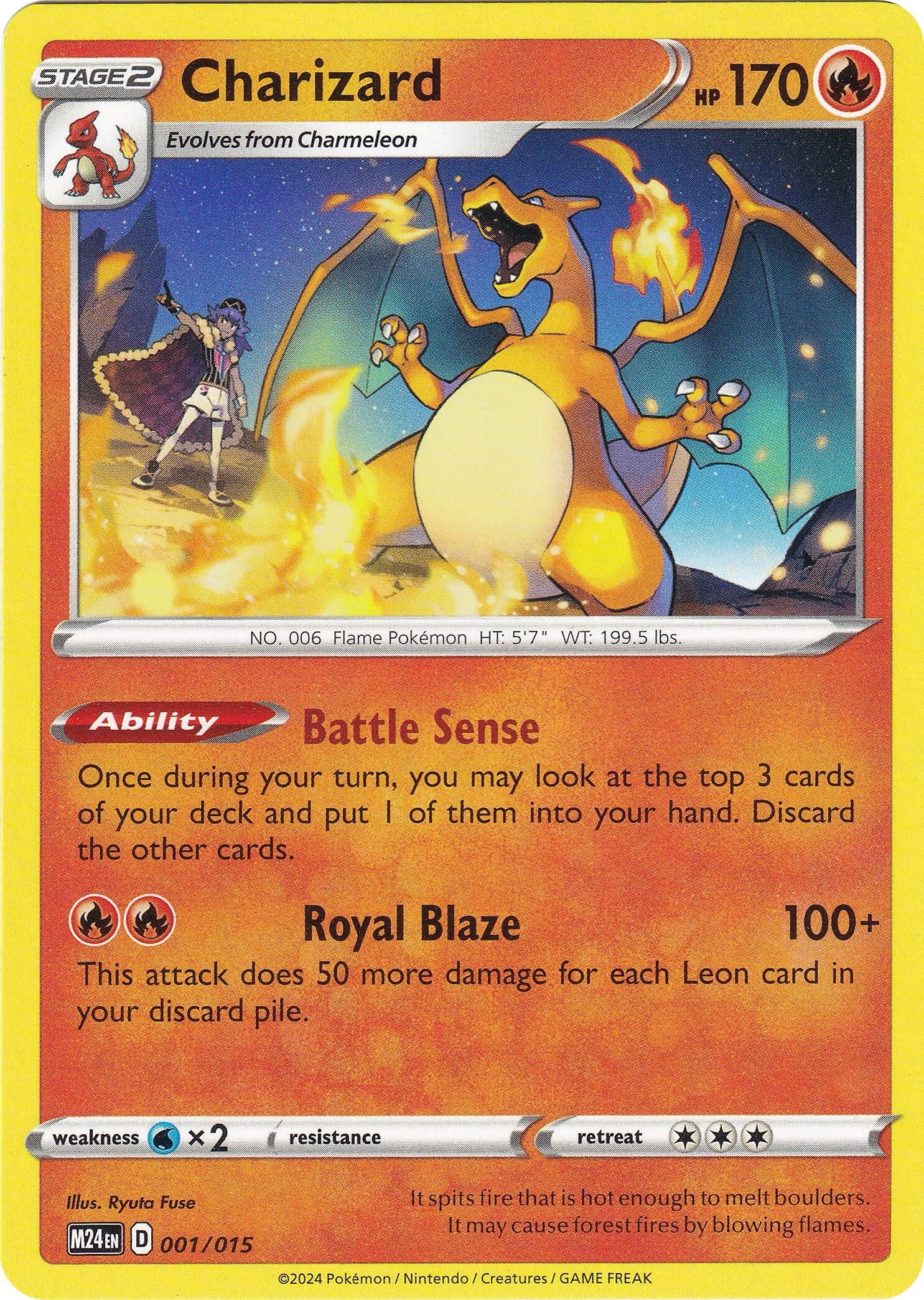 Image for Charizard (001/015) [McDonald's Promos 2024] - Pokemon