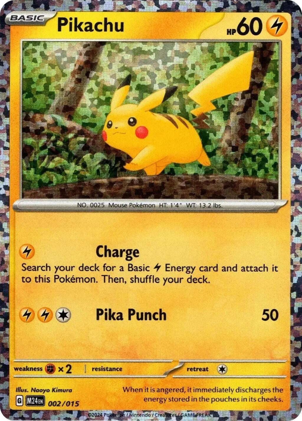 Image for Pikachu (002/015) [McDonald's Promos 2024] - Pokemon