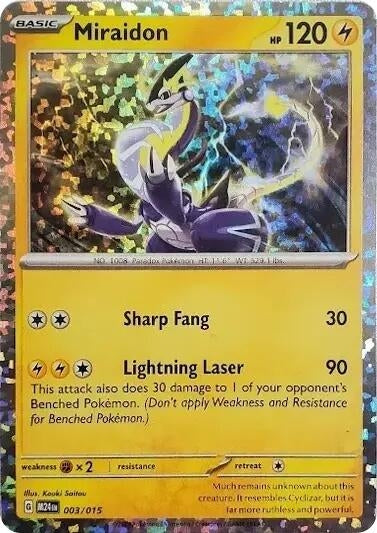 Image for Miraidon (003/015) [McDonald's Promos 2024] - Pokemon