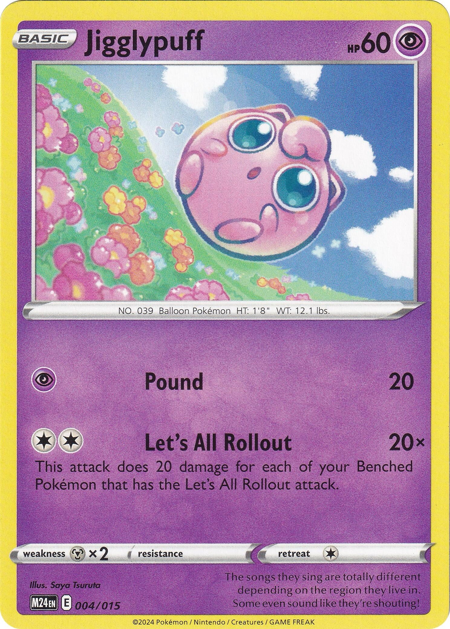 Image for Jigglypuff (004/015) [McDonald's Promos 2024] - Pokemon