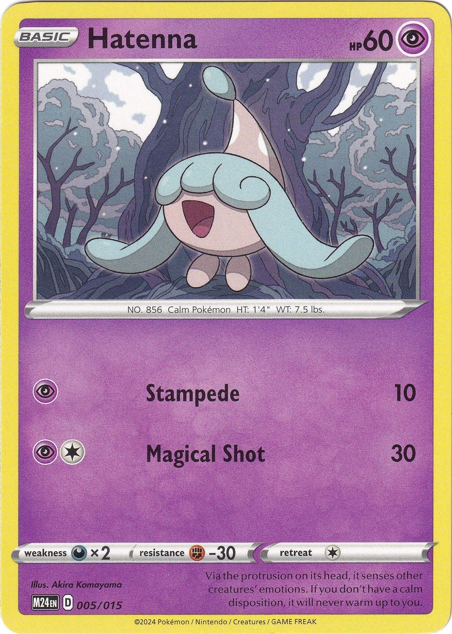 Image for Hatenna (005/015) [McDonald's Promos 2024] - Pokemon