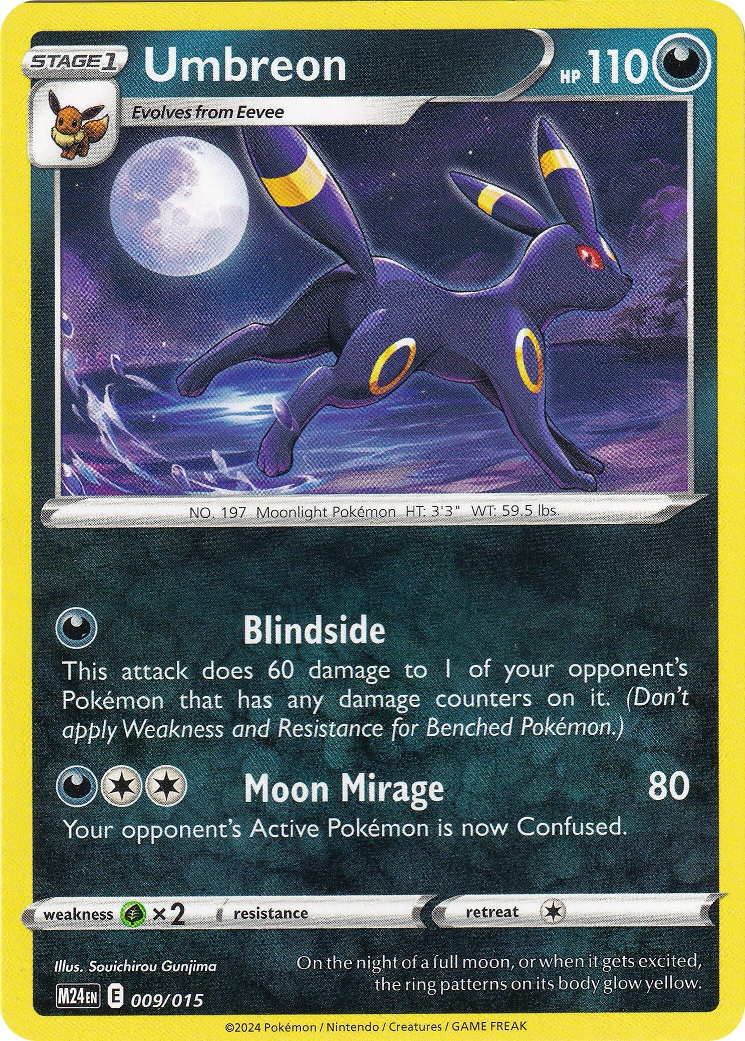 Image for Umbreon (009/015) [McDonald's Promos 2024] - Pokemon