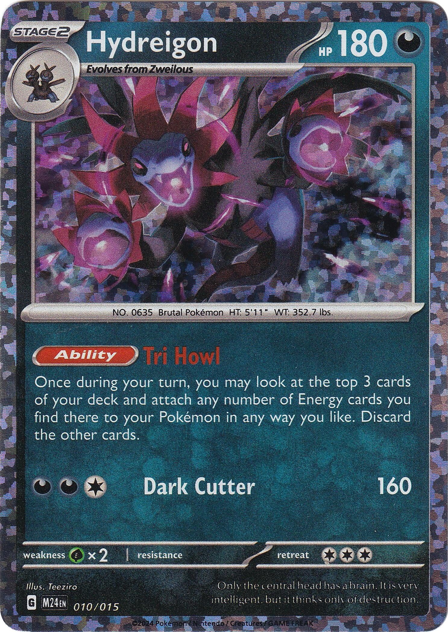 Image for Hydreigon (010/015) [McDonald's Promos 2024] - Pokemon