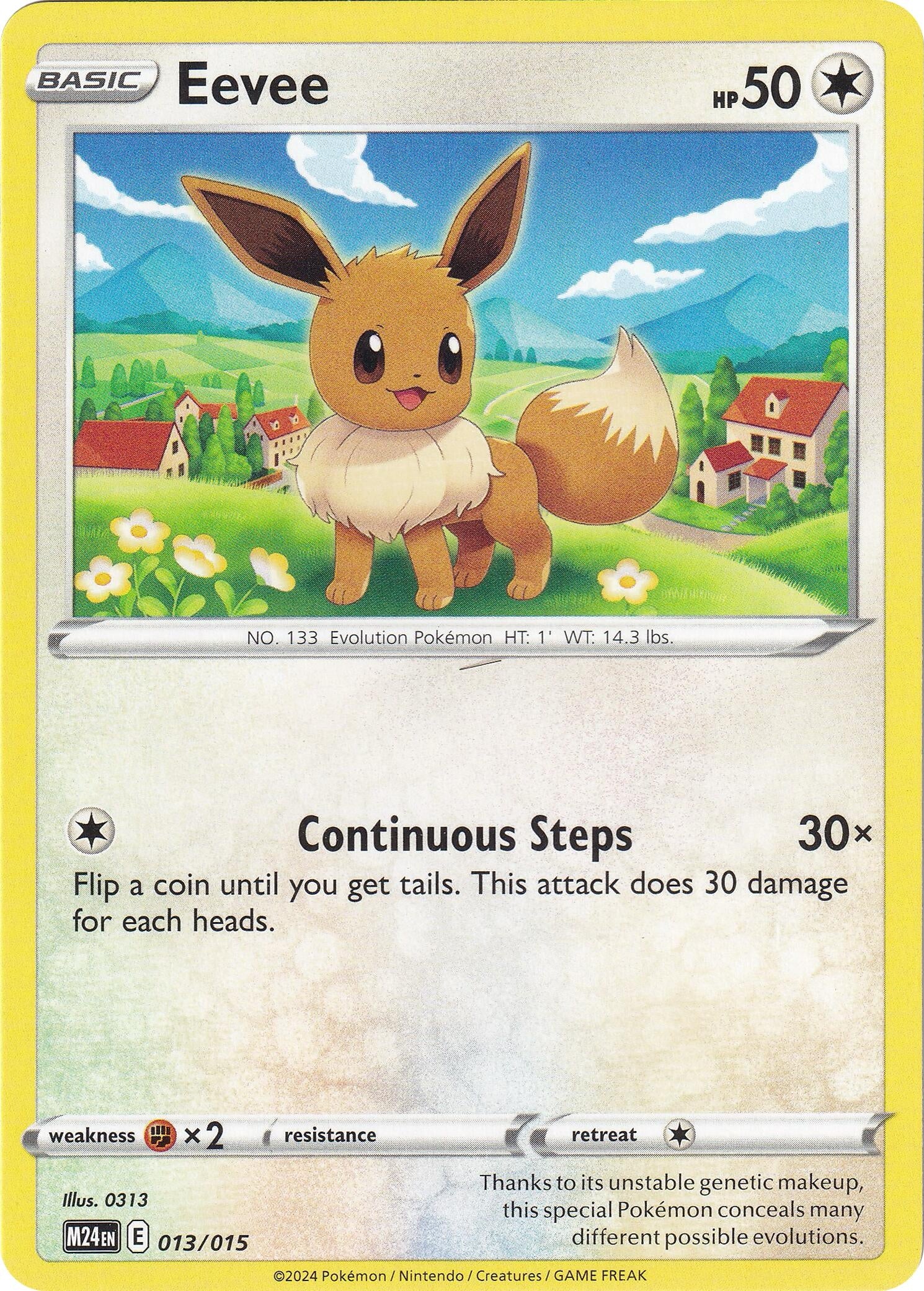 Image for Eevee (013/015) [McDonald's Promos 2024] - Pokemon