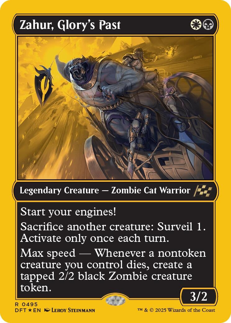 Image for Zahur, Glory's Past (First-Place Foil) (495) [Aetherdrift] - Magic: The Gathering