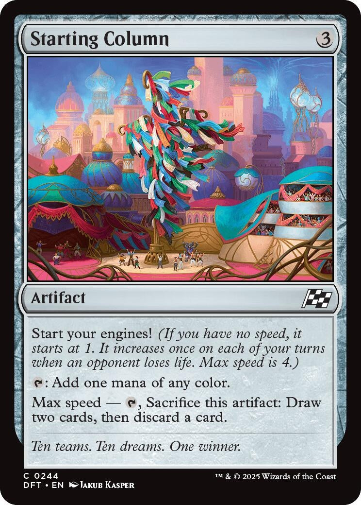 Image for Starting Column (244) [Aetherdrift] - Magic: The Gathering