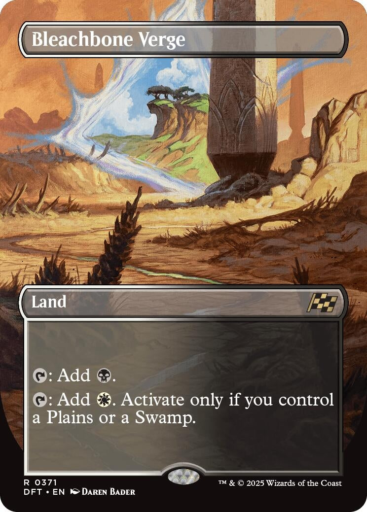 Image for Bleachbone Verge (Borderless) (371) [Aetherdrift] - Magic: The Gathering