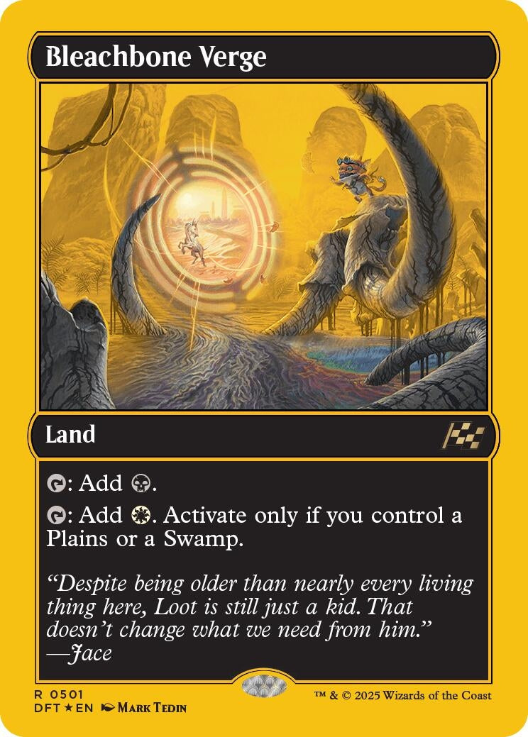 Image for Bleachbone Verge (First-Place Foil) (501) [Aetherdrift] - Magic: The Gathering