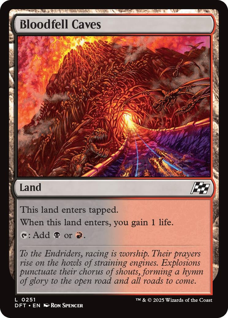 Image for Bloodfell Caves (251) [Aetherdrift] - Magic: The Gathering