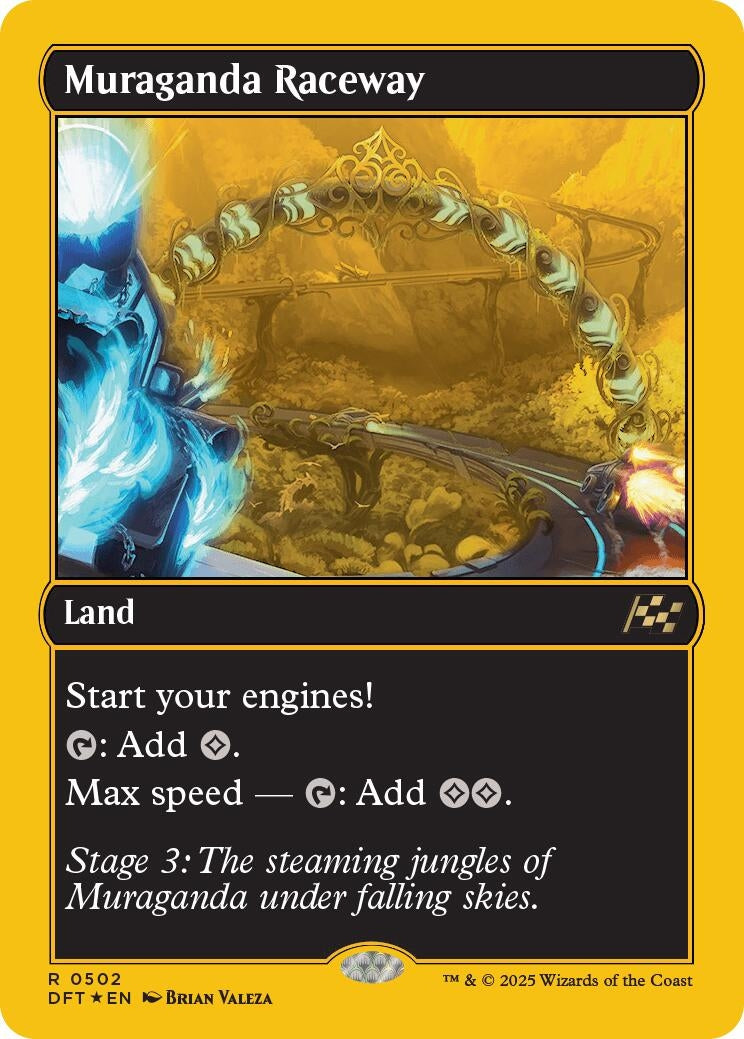 Image for Muraganda Raceway (First-Place Foil) (502) [Aetherdrift] - Magic: The Gathering