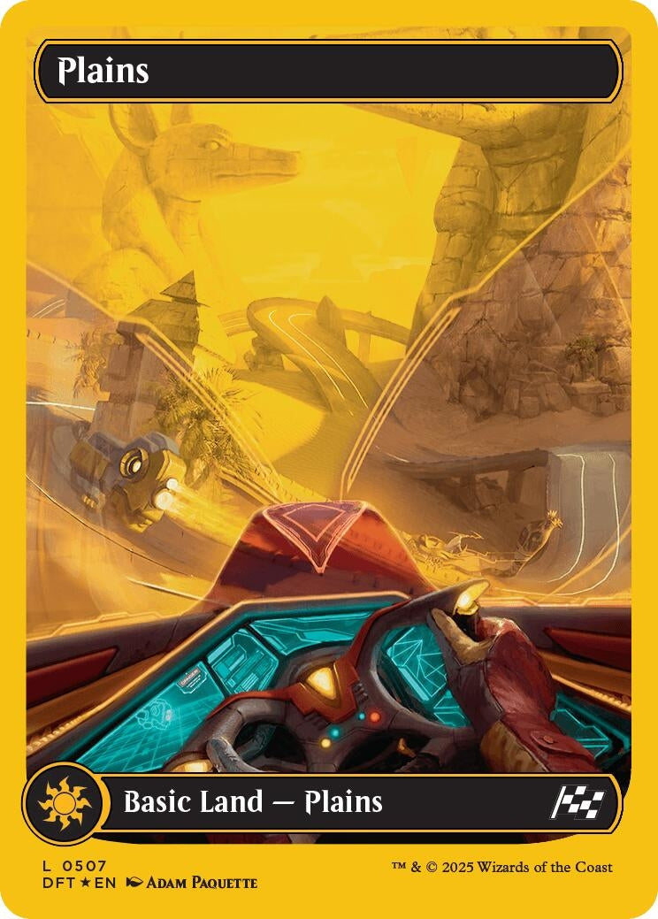 Image for Plains (0507) (First-Place Foil) (507) [Aetherdrift] - Magic: The Gathering