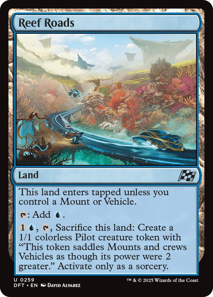 Image for Reef Roads (259) [Aetherdrift] - Magic: The Gathering