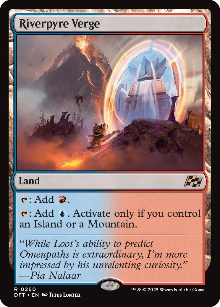 Image for Riverpyre Verge (260) [Aetherdrift] - Magic: The Gathering