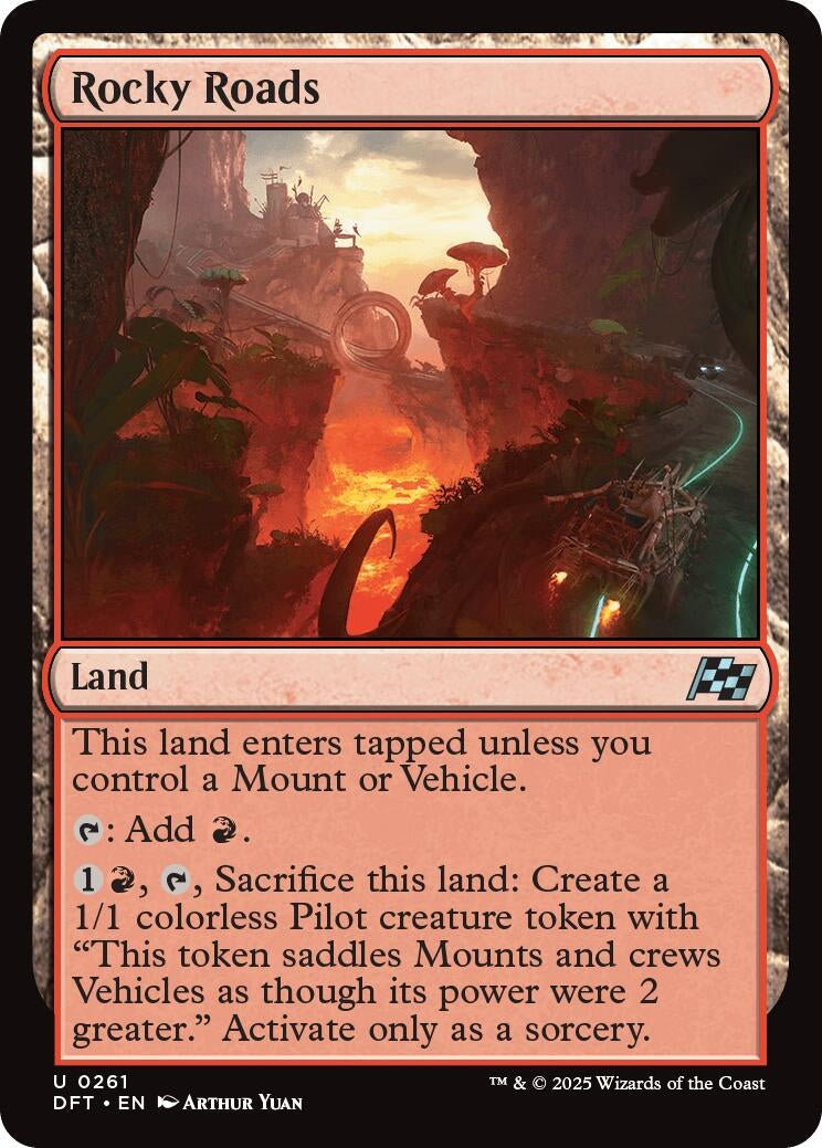 Image for Rocky Roads (261) [Aetherdrift] - Magic: The Gathering