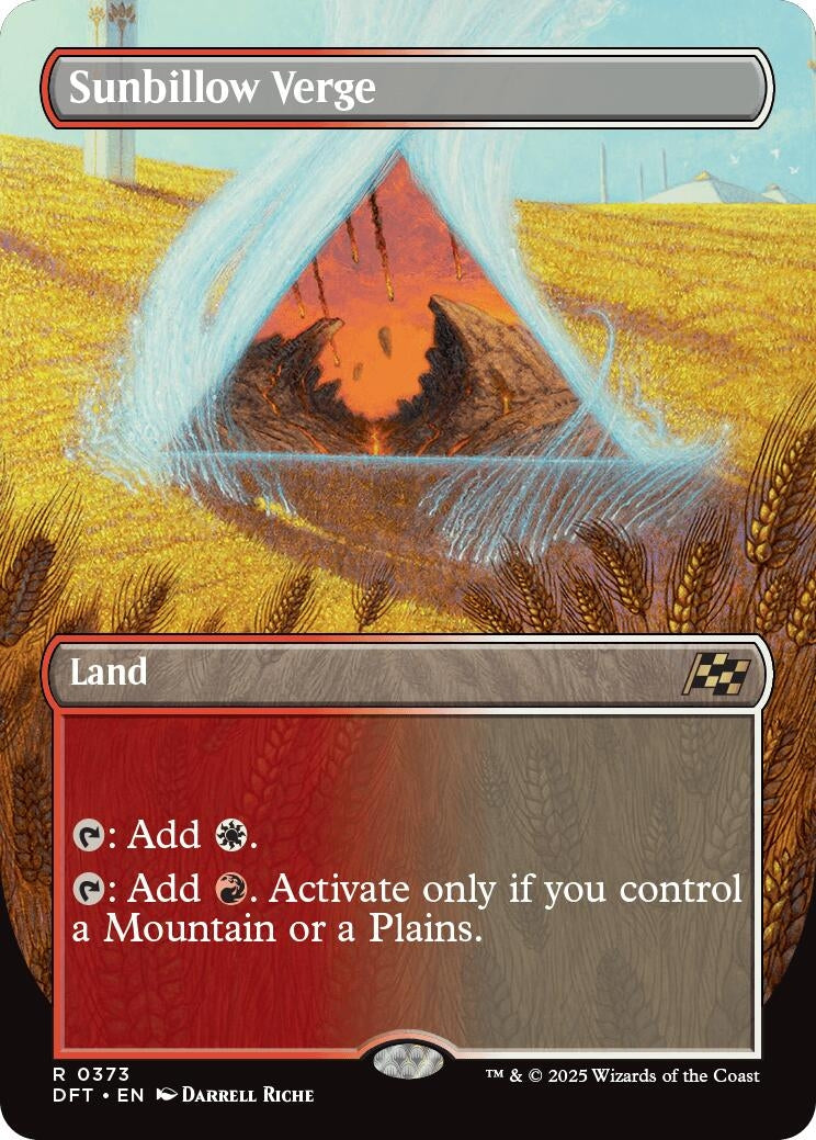 Image for Sunbillow Verge (Borderless) (373) [Aetherdrift] - Magic: The Gathering