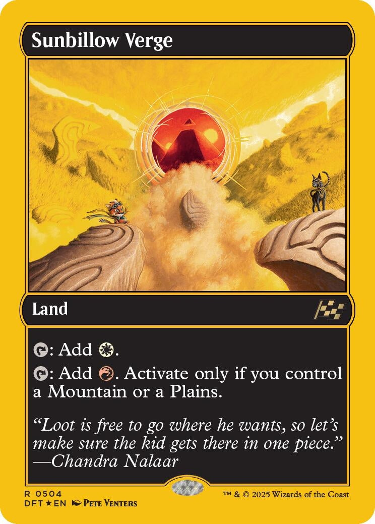 Image for Sunbillow Verge (First-Place Foil) (504) [Aetherdrift] - Magic: The Gathering