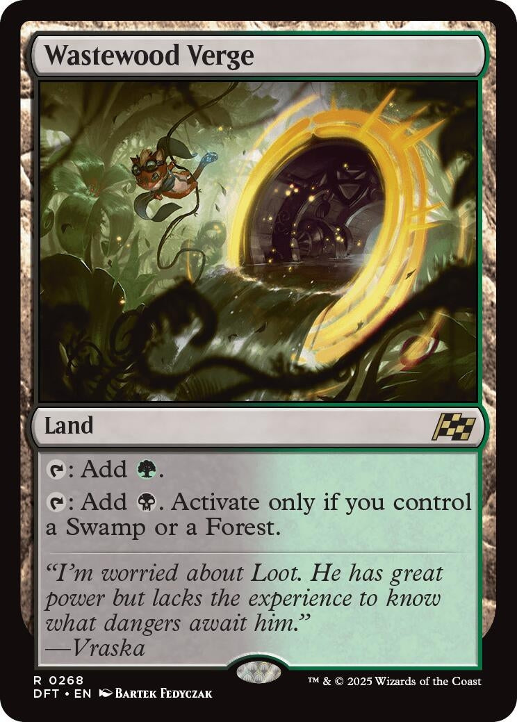 Image for Wastewood Verge (268) [Aetherdrift] - Magic: The Gathering