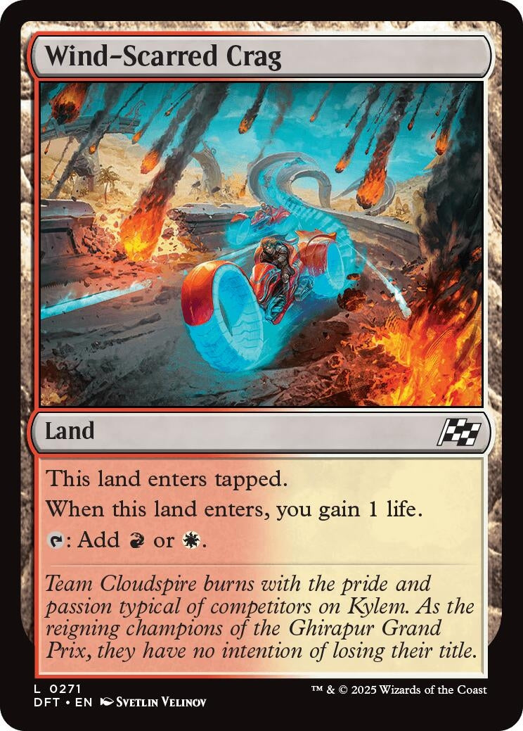 Image for Wind-Scarred Crag (271) [Aetherdrift] - Magic: The Gathering
